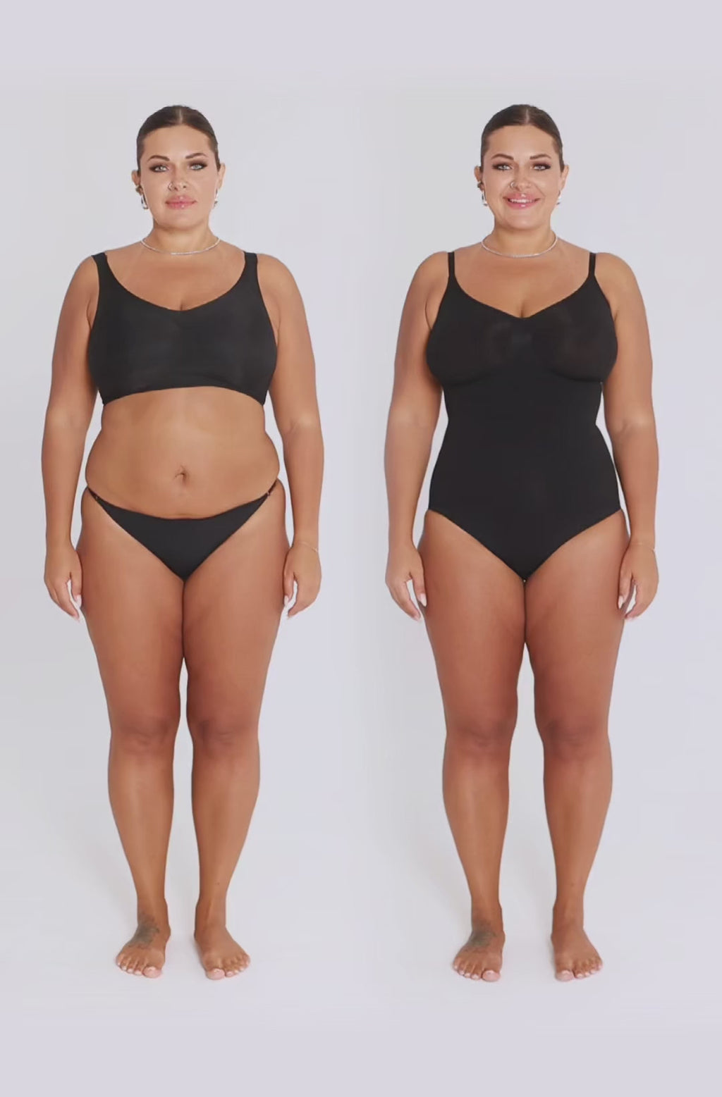 Bezszwowe body modelujące Hugmi