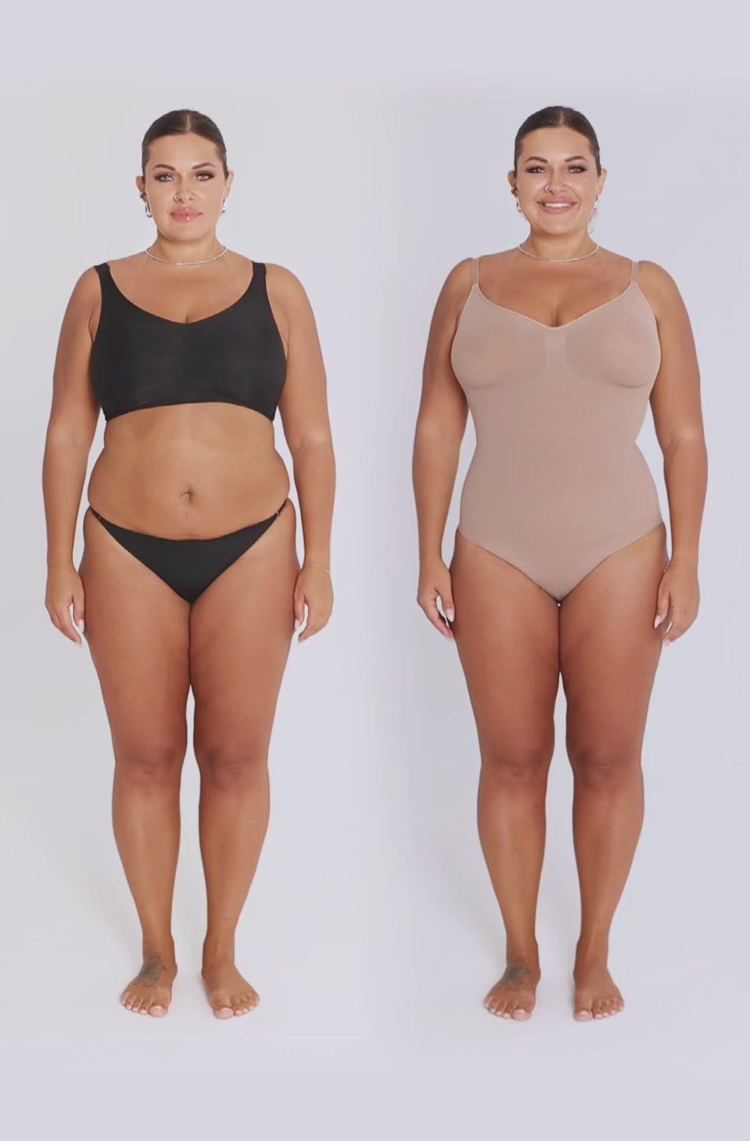 Bezszwowe body modelujące Hugmi